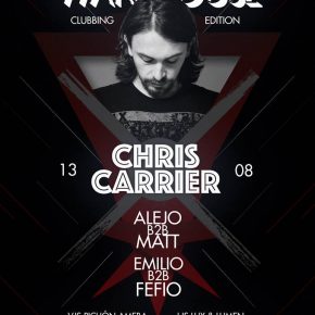 The Warehouse presents Chris Carrier @ The Warehouse, Montevideo / Uruguay August 13th sat 2016